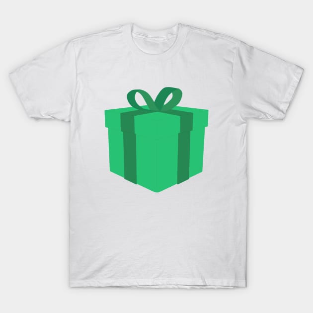 Green gift box T-Shirt by DiegoCarvalho